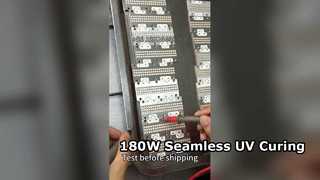 Présentation de la lampe à polymérisation LED uv 180W 365nm COB, vente en gros, sans couture