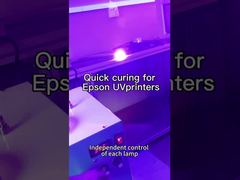 Voir la démonstration de refroidissement par eau de lampe à polymérisation UV haute puissance 80 W 365 nm